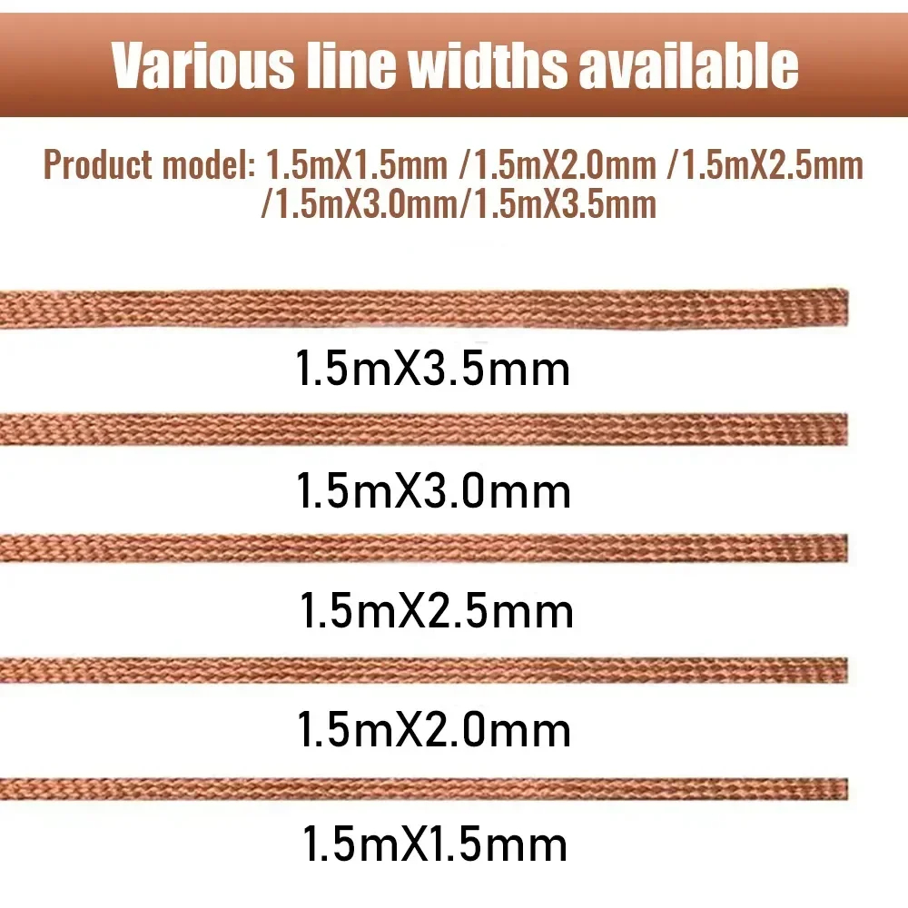1.5-4.0mm Desoldering Wire Mes - đánh giá và giá Electronics Repair Tape