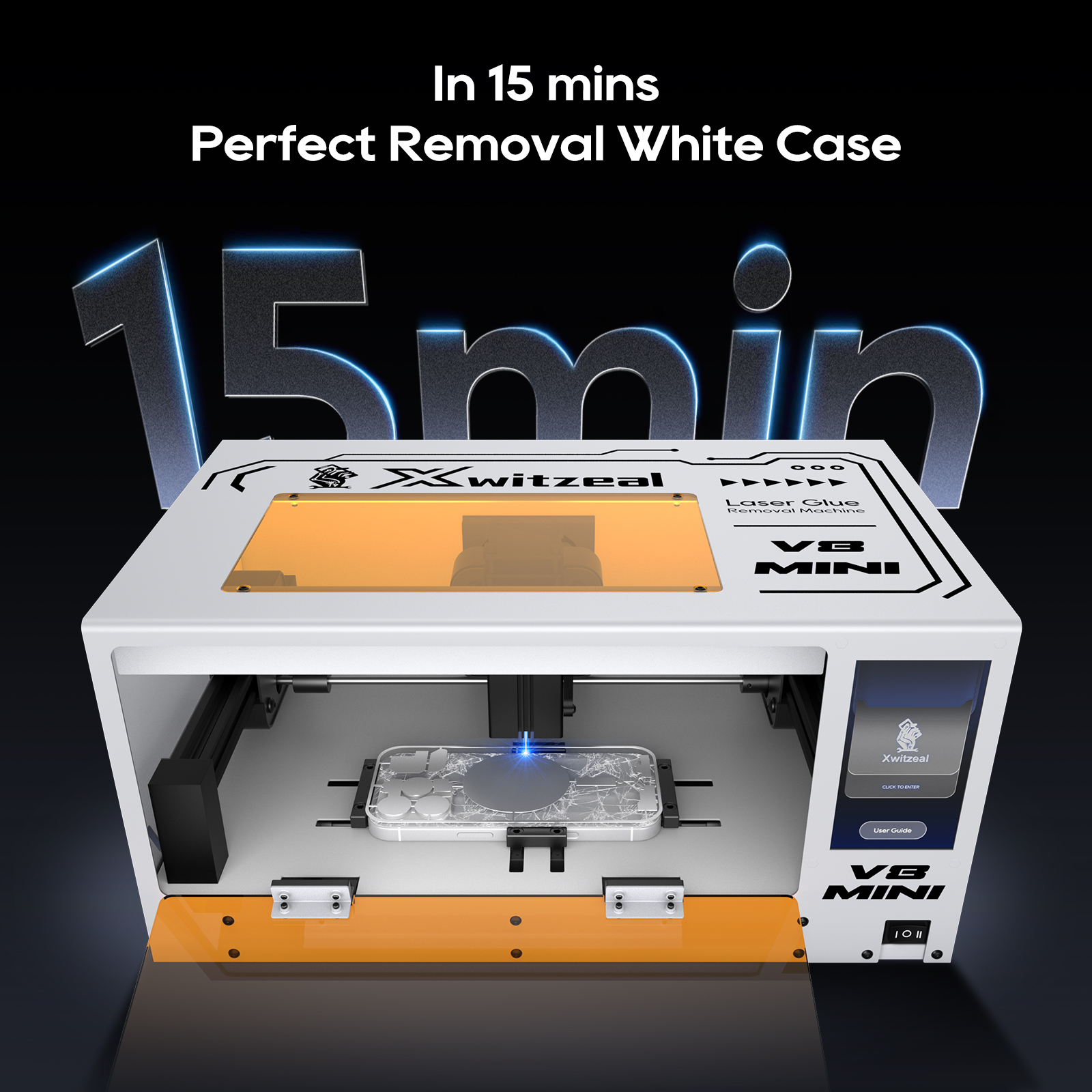 Xwitzeal® V8 MINI Laser Glue R - đánh giá và giá Electronics Repair Manual