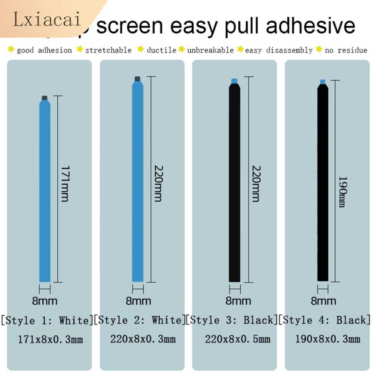 Easy Pull Glue Laptop Screen L - đánh giá và giá Electronics Repair Tape