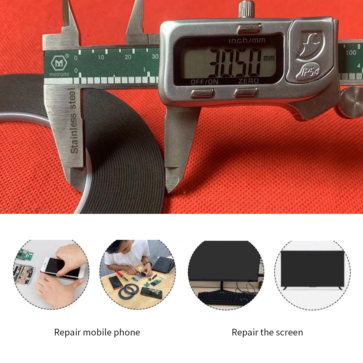 10M 5mm 3mm 4mm double-sided a - đánh giá và giá Electronics Repair Tape